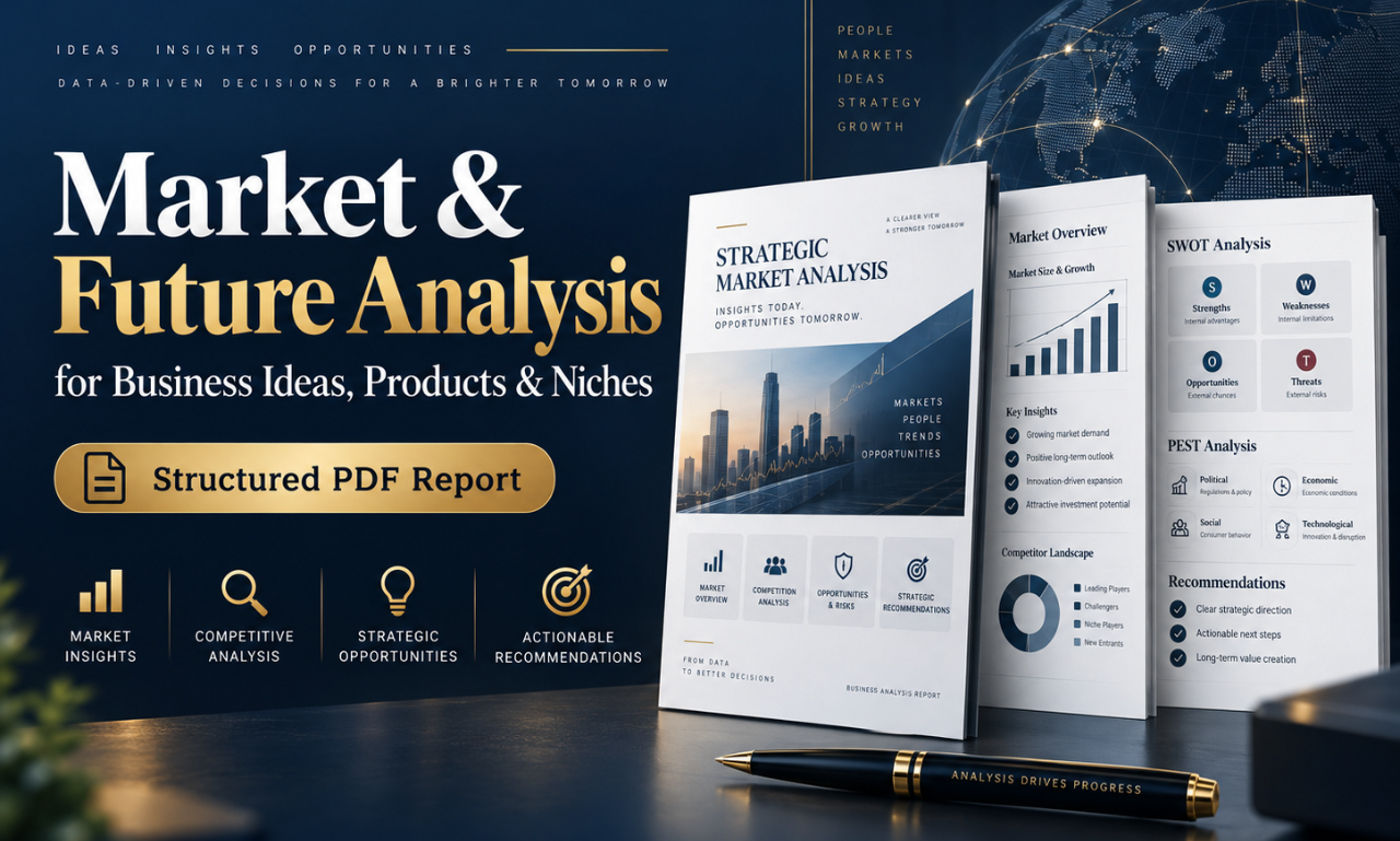 Cover of the Strategic Market & Future Analysis