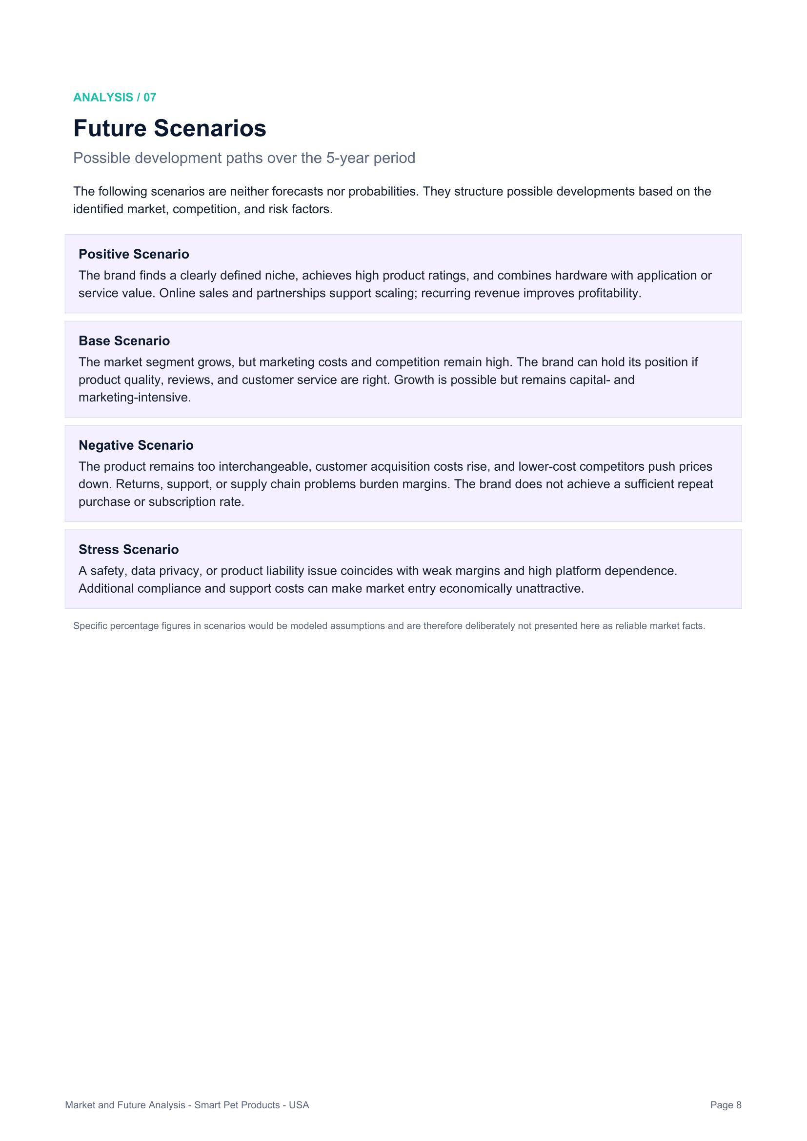 Market & Future Analysis — page 8