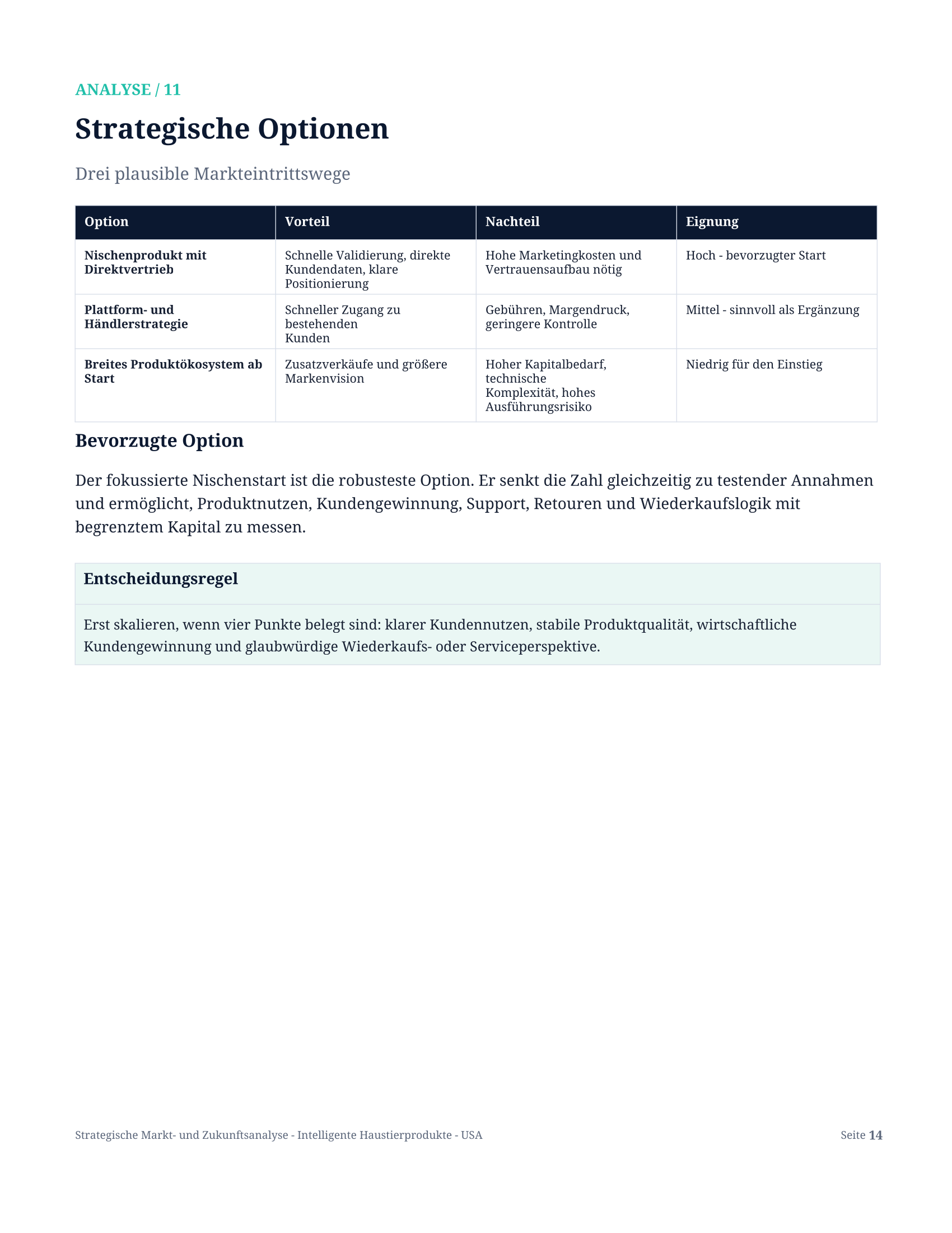 Strategische Markt- und Zukunftsanalyse — Seite 14