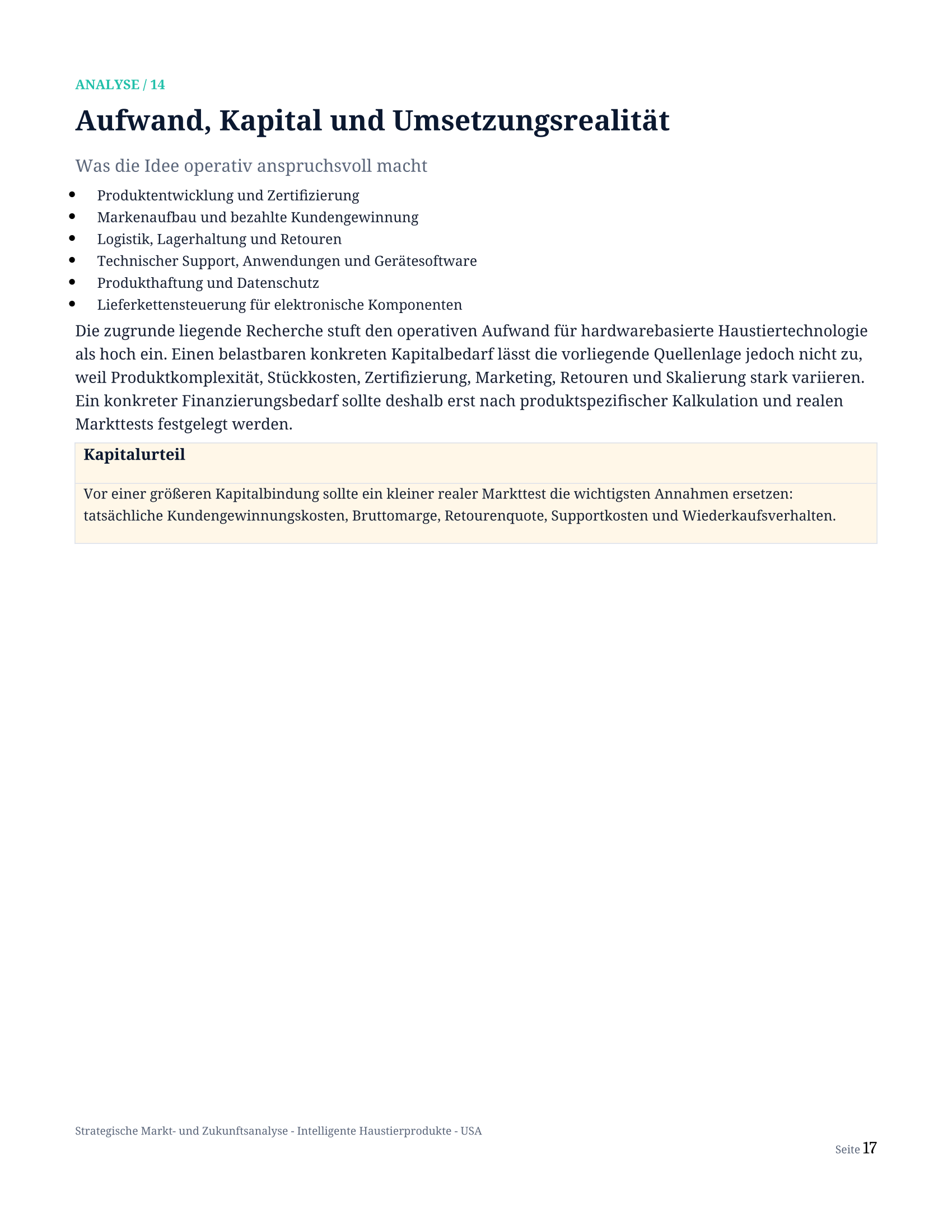 Strategische Markt- und Zukunftsanalyse — Seite 17
